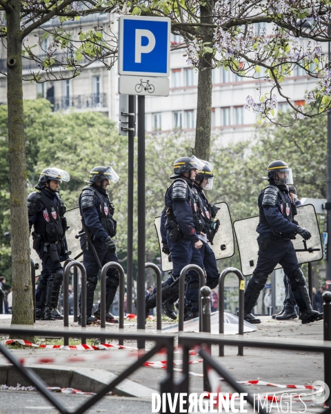 Manifestation contre la loi travail du 19 Mai, Paris