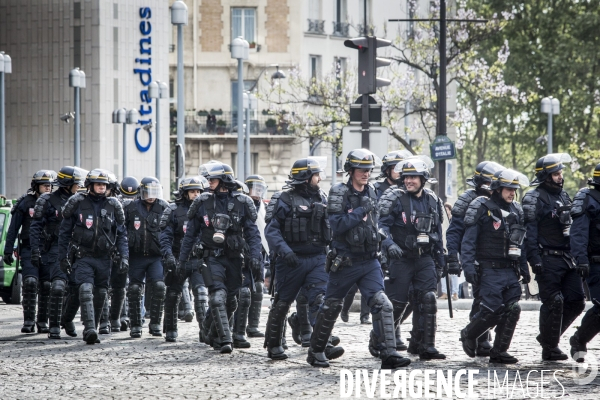 Manifestation contre la loi travail du 19 Mai, Paris