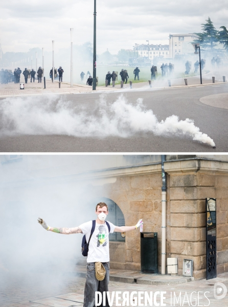 Visitez Nantes, son muscadet, ses émeutes...