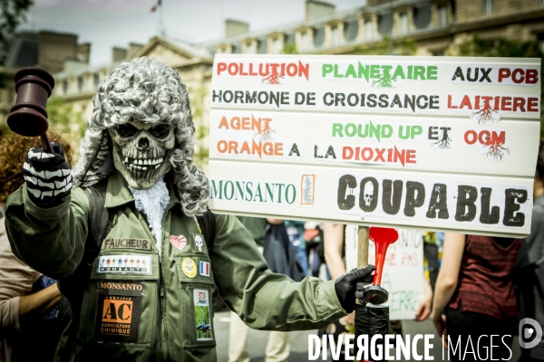 Marche contre Monsanto, Paris 2016