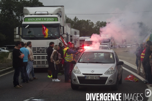 Blocage Perpignan