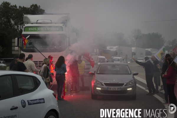 Blocage Perpignan