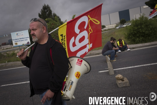 Blocage Perpignan