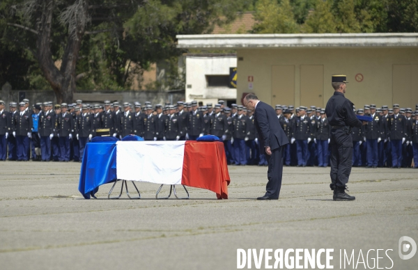 Orange: hommage au gendarme tué dans le Var