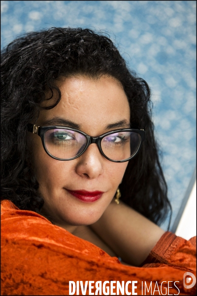 Loubna ABIDAR, pour la sortie de son livre  La dangereuse  chez Stock, écrit en collaboration avec la journaliste Marion Van Renterghem.