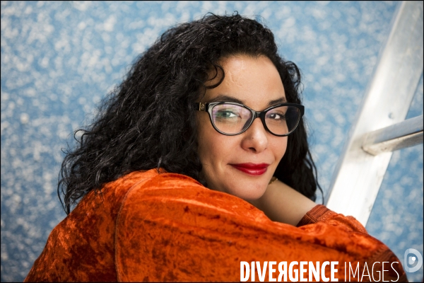 Loubna ABIDAR, pour la sortie de son livre  La dangereuse  chez Stock, écrit en collaboration avec la journaliste Marion Van Renterghem.