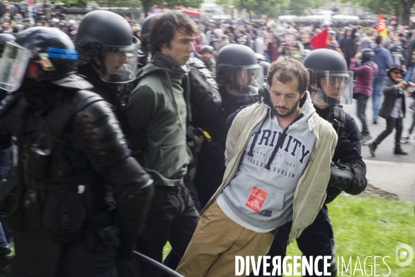 Manifestation contre la loi travail El Khomri - Paris, 26 mai 2016