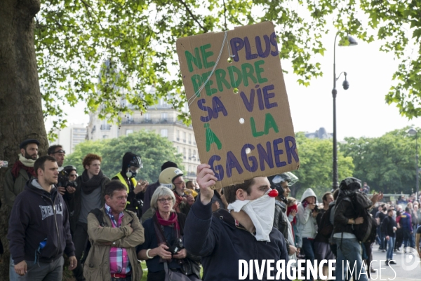 Manifestation contre la loi travail El Khomri - Paris, 26 mai 2016