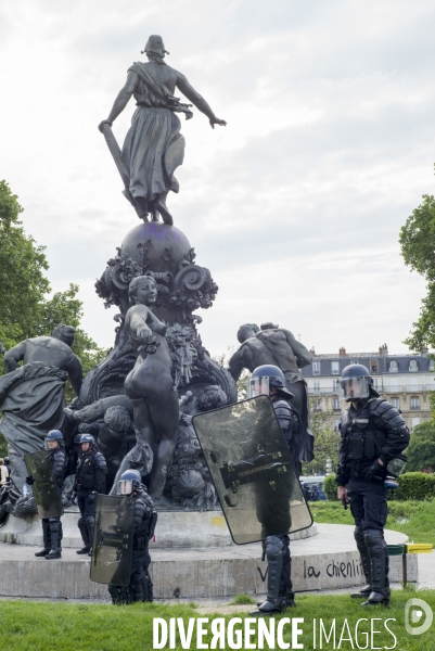 Manifestation contre la loi travail El Khomri - Paris, 26 mai 2016