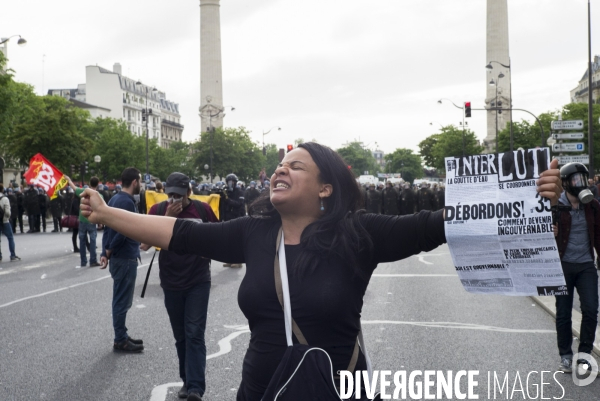 Manifestation contre la loi travail El Khomri - Paris, 26 mai 2016