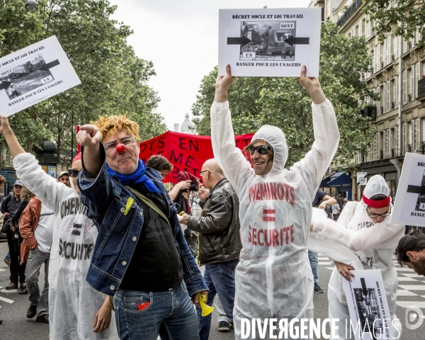 Manifestation contre la loi travail du 26 Mai, Paris