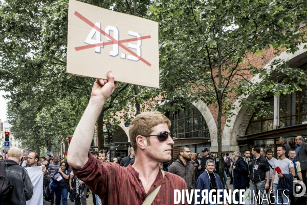 Manifestation contre la loi travail du 26 Mai, Paris