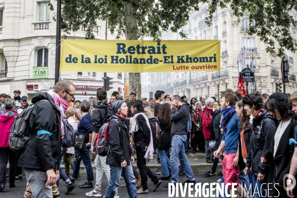 Manifestation contre la loi travail du 26 Mai, Paris