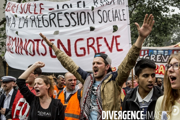 Manifestation contre la loi travail du 26 Mai, Paris