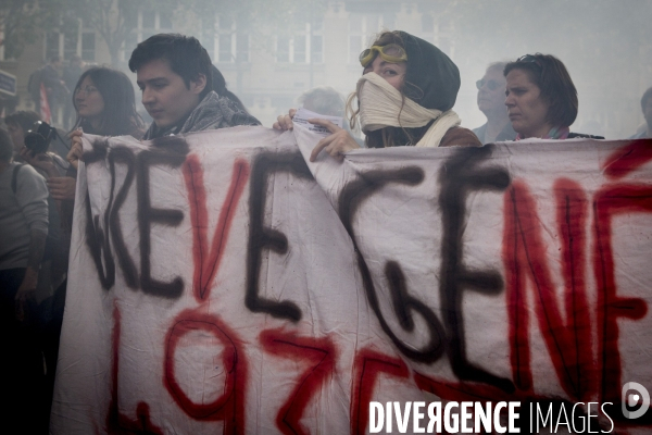 Manifestation contre la loi travail du 26 Mai, Paris