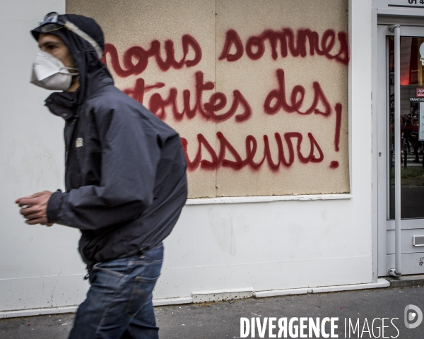 Manifestation contre la loi travail du 26 Mai, Paris