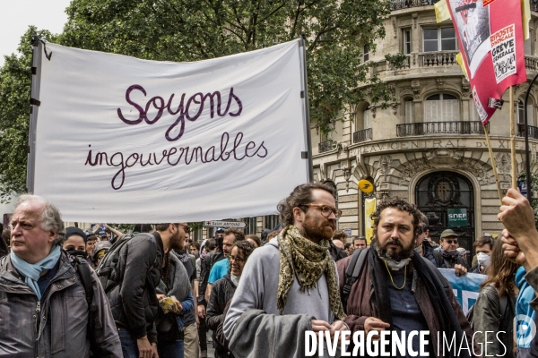 Manifestation contre la loi travail du 26 Mai, Paris