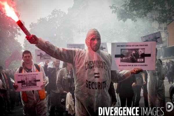 Manifestation contre la loi travail du 26 Mai, Paris