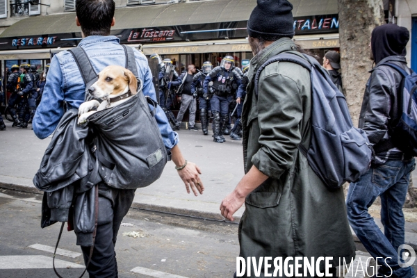 Manifestation contre la loi travail du 26 Mai, Paris