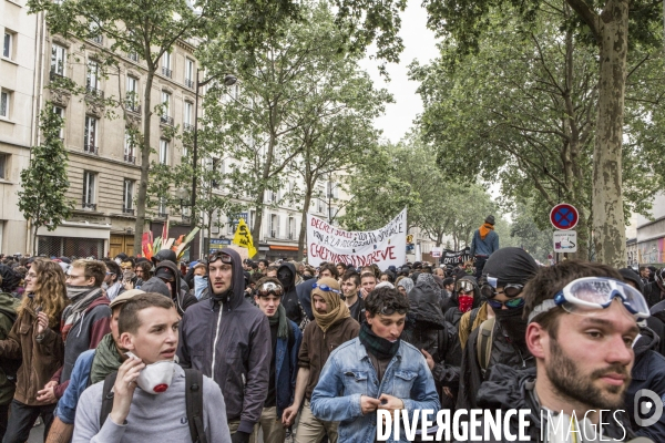 Manifestation contre la loi travail du 26 Mai, Paris