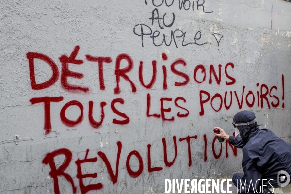 Manifestation contre la loi travail du 26 Mai, Paris