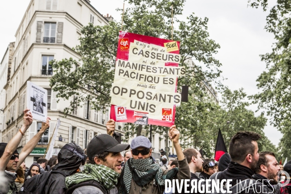 Manifestation contre la loi travail du 26 Mai, Paris