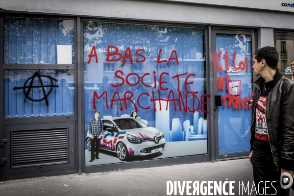 Manifestation contre la loi travail du 26 Mai, Paris