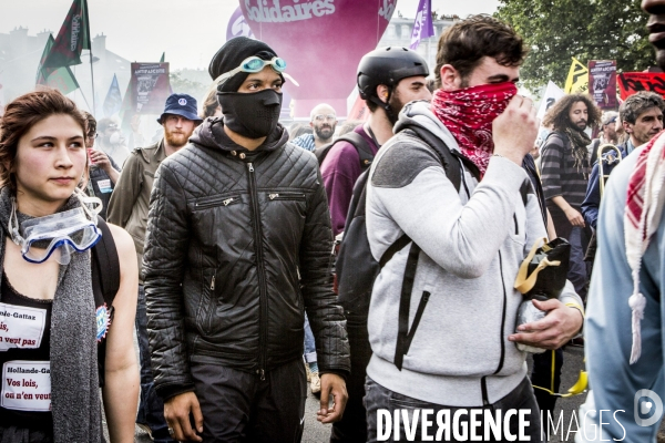 Manifestation contre la loi travail du 26 Mai, Paris