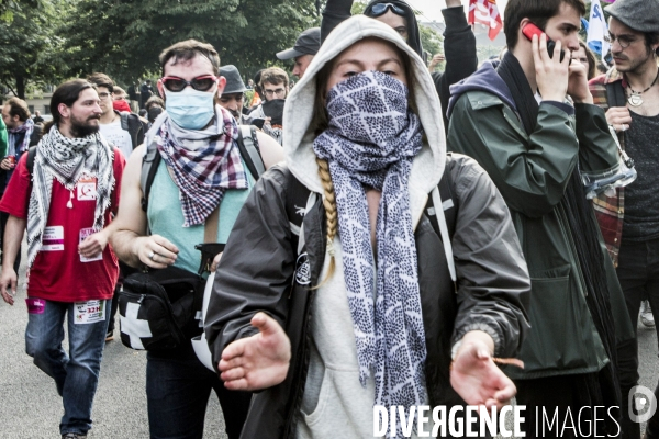 Manifestation contre la loi travail du 26 Mai, Paris