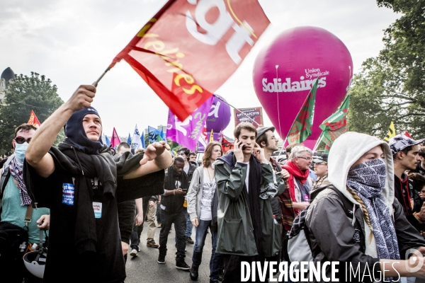 Manifestation contre la loi travail du 26 Mai, Paris