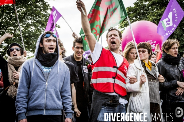 Manifestation contre la loi travail du 26 Mai, Paris