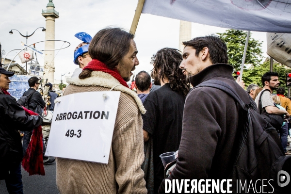 Manifestation contre la loi travail du 26 Mai, Paris