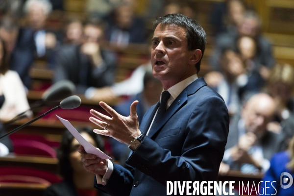 Questions au gouvernement au Senat.