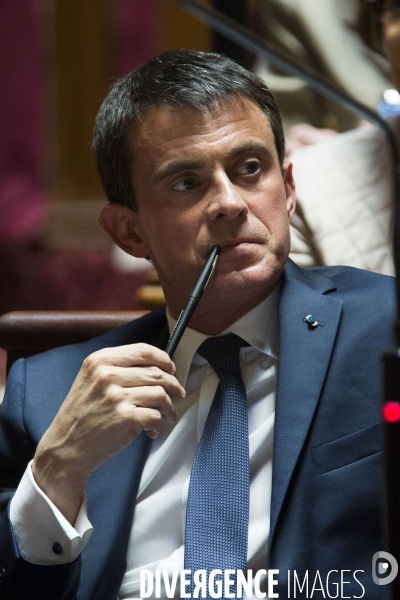 Questions au gouvernement au Senat.