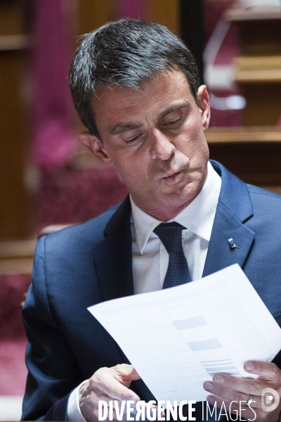 Questions au gouvernement au Senat.