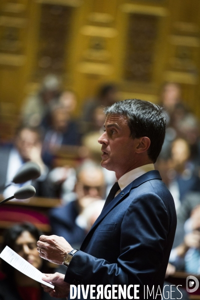 Questions au gouvernement au Senat.
