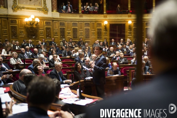 Questions au gouvernement au Senat.