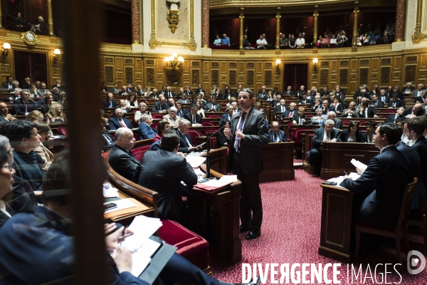 Questions au gouvernement au Senat.