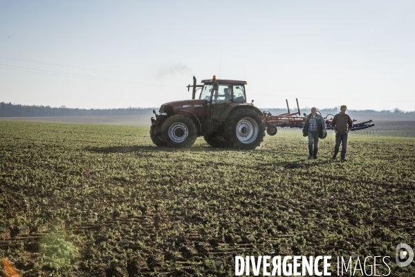 Revolution Terrestre #1- Conversion de quatre cerealiers de l Yonne a l agriculture biologique.