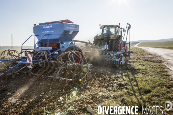 Revolution Terrestre #1- Conversion de quatre cerealiers de l Yonne a l agriculture biologique.