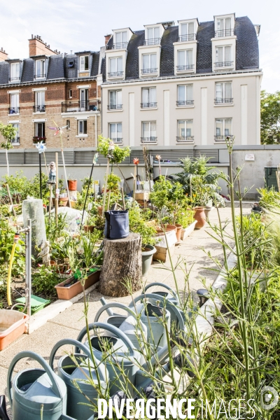 Les jardins partages de Beaugrenelle