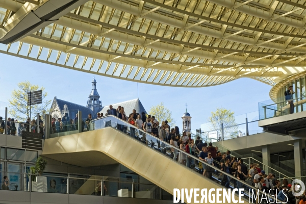 Mai 2016.La canopee au Forum des Halles