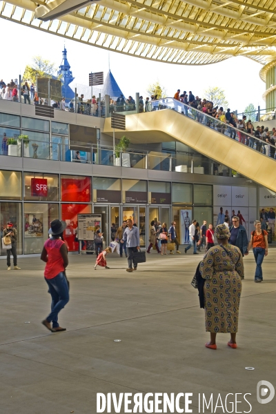 Mai 2016.La canopee au Forum des Halles