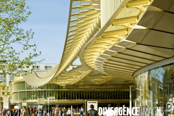 Mai 2016.La canopee au Forum des Halles