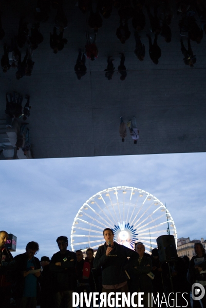 François Ruffin à une nuit debout