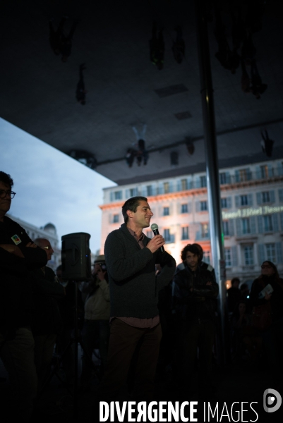 François Ruffin à une nuit debout