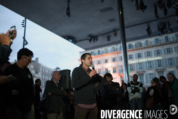 François Ruffin à une nuit debout