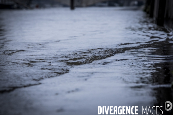 Paris, inondation sur les quais