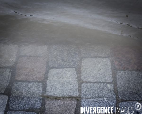 Paris, inondation sur les quais