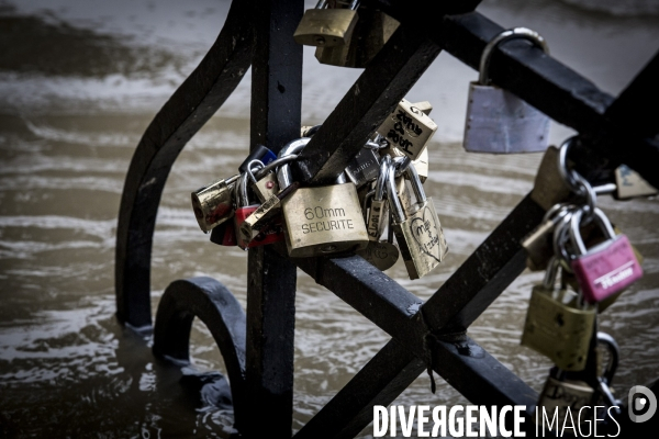 Paris, inondation sur les quais